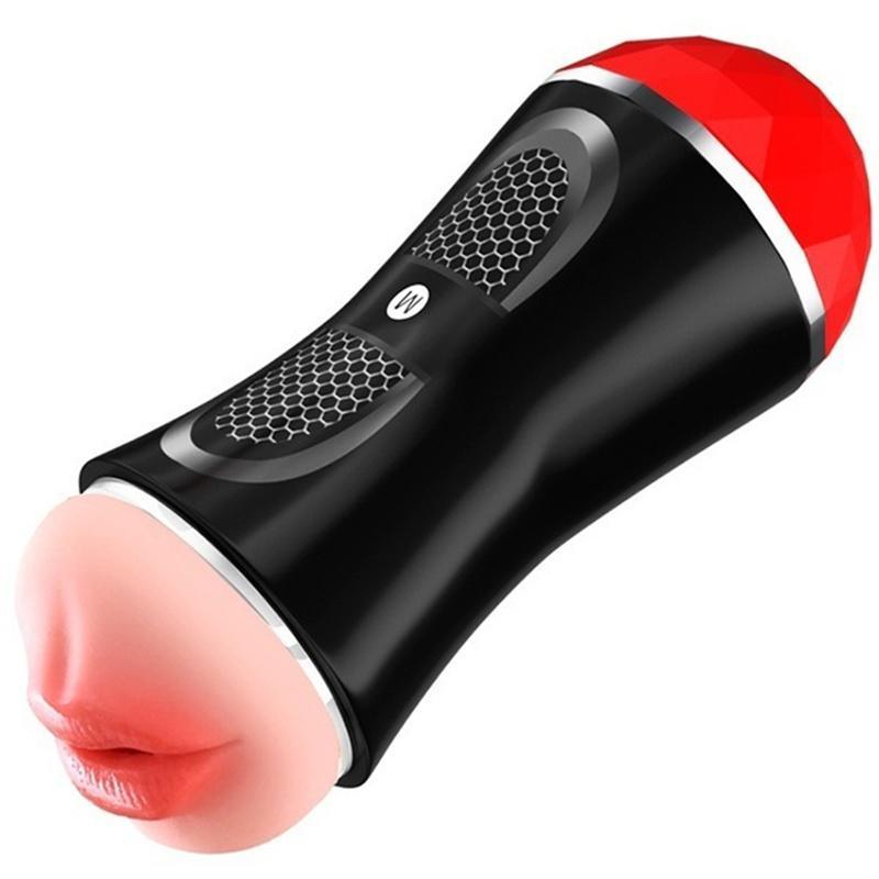 Men's 2-in-1 masturbator, real vagina, suction, pipe, equipment, machine, sex toy, pocket cat, sex