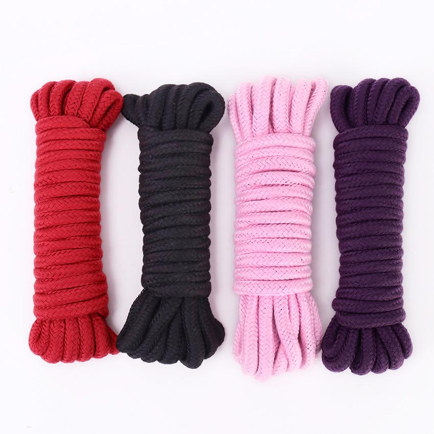 Erotic Slave Bondage Rope Restraint Cotton For Suitable For Couple Lover Sexual Partners Sex SM Game