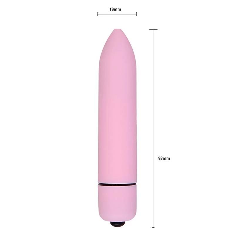 10 prędkości wibrator „ miniaturowy pocisk ”G Spot wibracje stymulator waginy i Clitoris Dildo