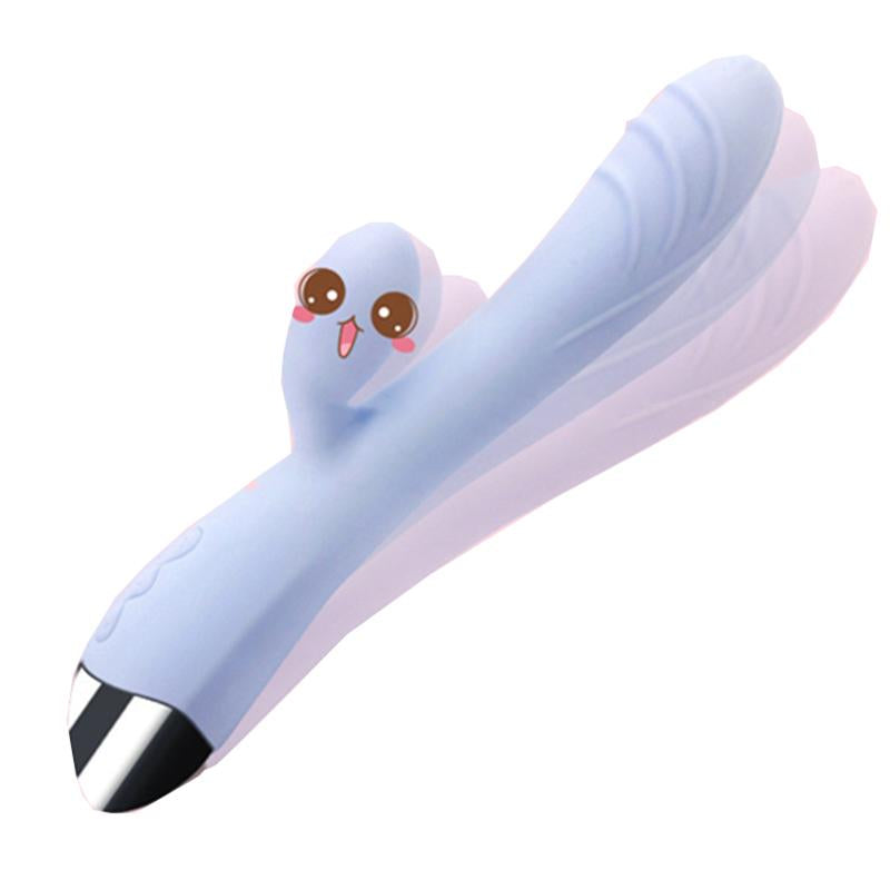 USB Charged wibrator G Spot Stick AV wibratory wodoodporny stymulator łechtaczki wibrator Dildo Sex