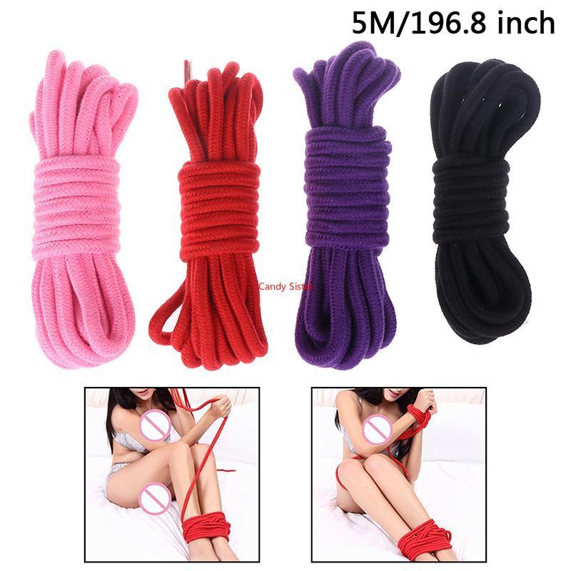 Slave Bondage Rope Sex Toys For Couples Adult Games Products Restraint Shibari Hogtie Fetish Harness