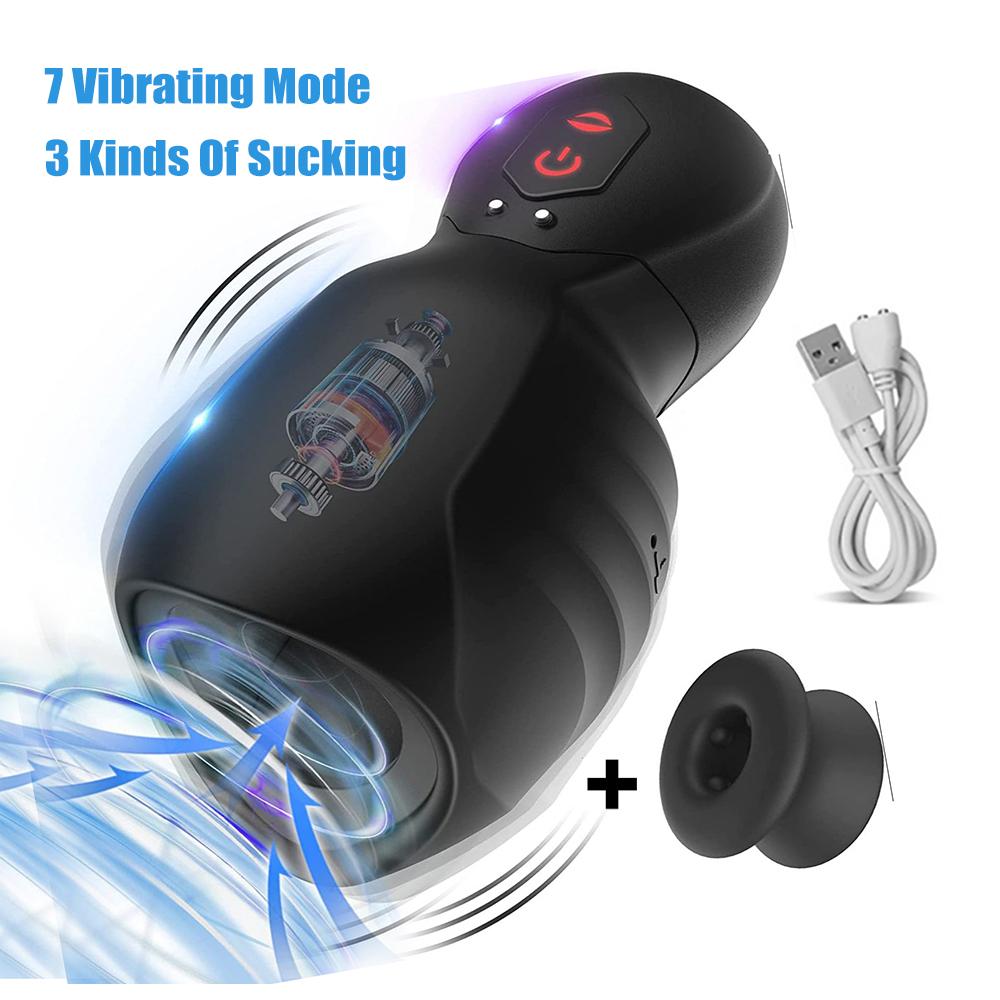 Men's automatic masturbator, cup, gland massager, vibration, push rod, pipe, vaginal penis, delay,