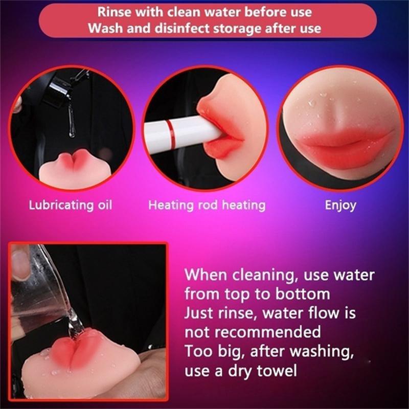 Men's 2-in-1 masturbator, real vagina, suction, pipe, equipment, machine, sex toy, pocket cat, sex