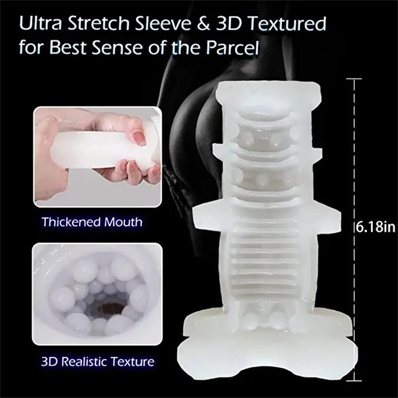 2022 Automatic retractable male masturbation cup vibrator tube masturbation product adult sex toy