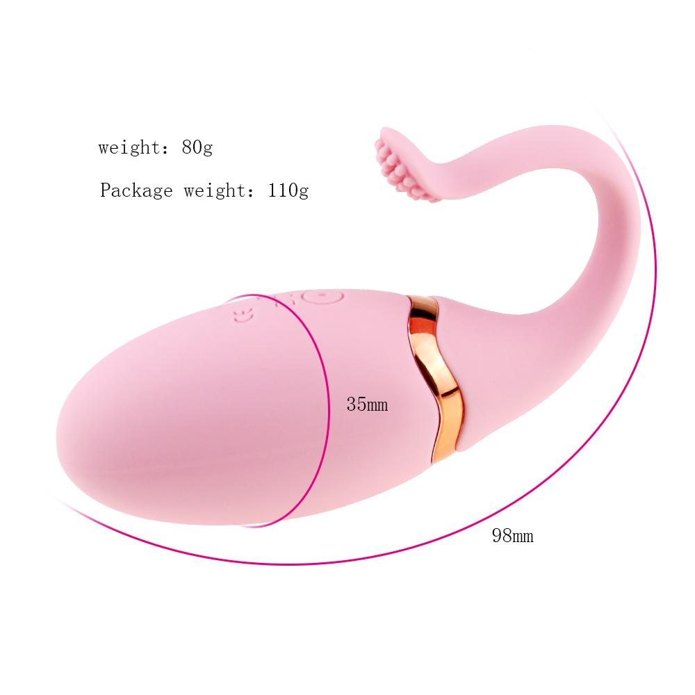 Bodysafe – silicone vagina ball, 10 speed, G-spot, remote control, egg vibrator, skinny sports,