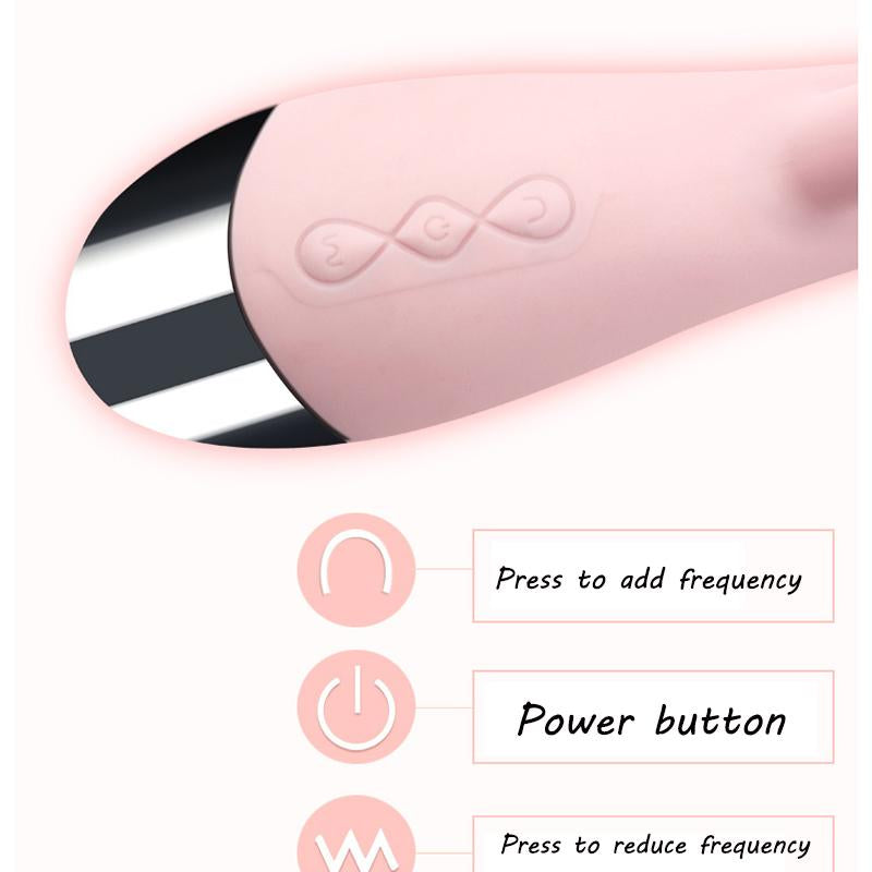 USB Charged wibrator G Spot Stick AV wibratory wodoodporny stymulator łechtaczki wibrator Dildo Sex