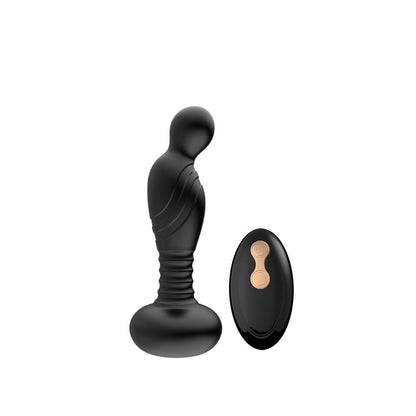 Men's prostate massage vibrator, buckle, anal plug, silicone, waterproof, stimulator, hip sex toy