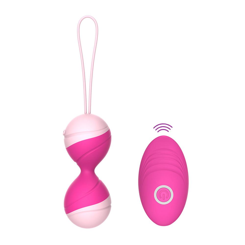 Kegel – Women's vibrating ball, sex toy, with remote control, vaginal tightening exercise, Ben Wa