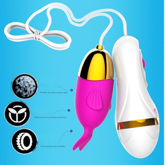 Sex jumping egg vagina 12 speed wireless remote control clitoral vibrator stimulator massage