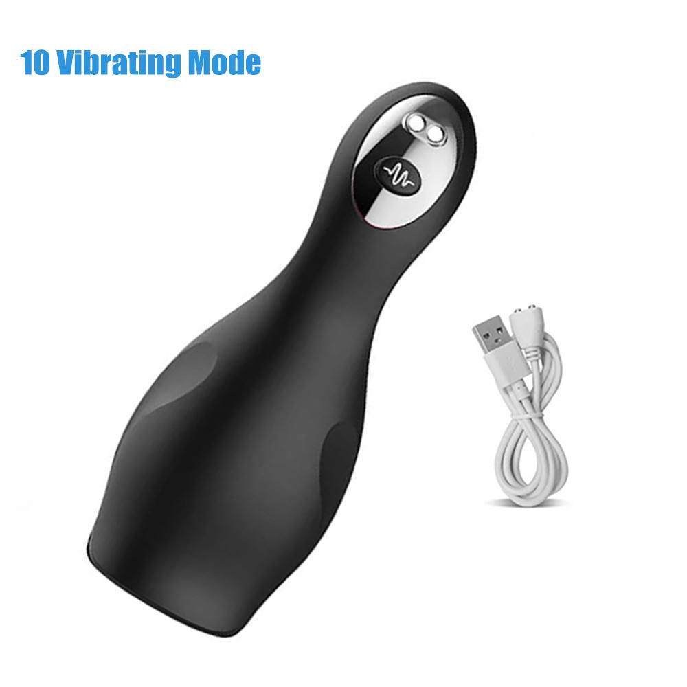 Men's automatic masturbator, cup, gland massager, vibration, push rod, pipe, vaginal penis, delay,