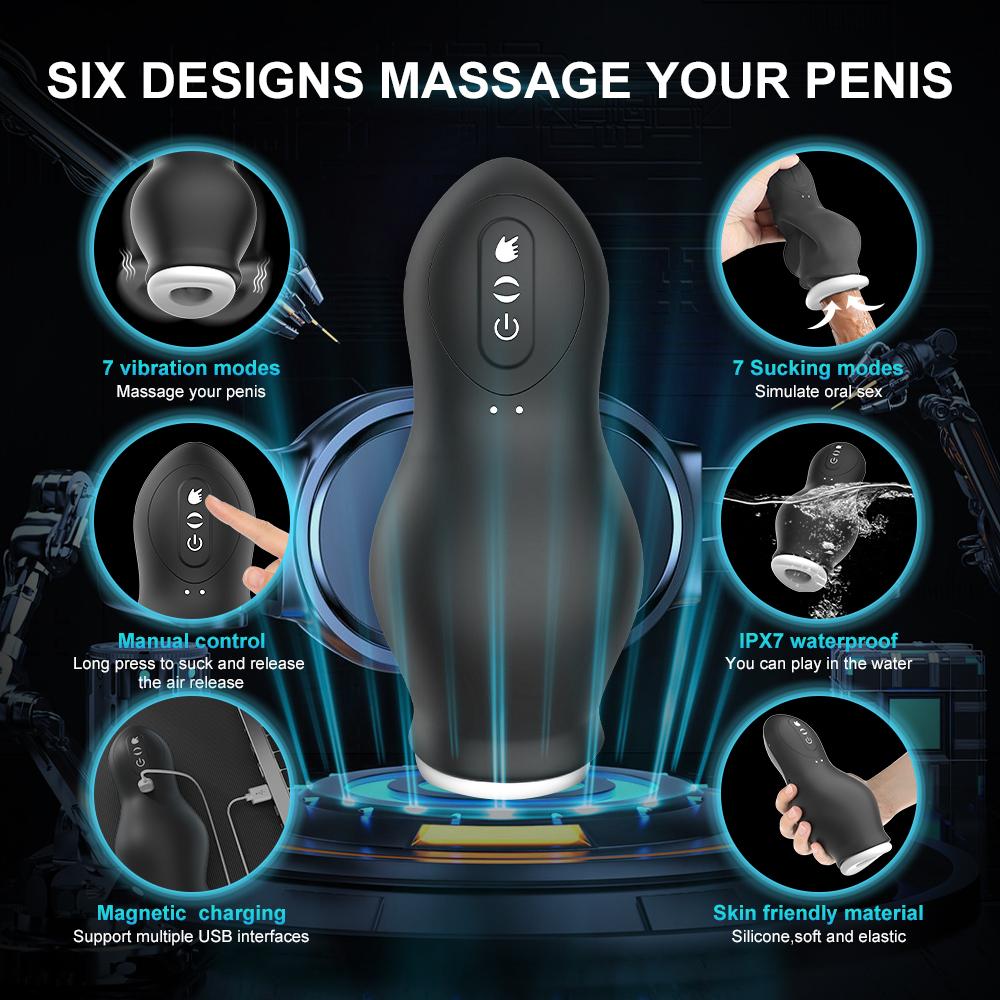 Male masturbator, automatic aspirator, oral cavity, vagina, penis vibrator, male sex toy