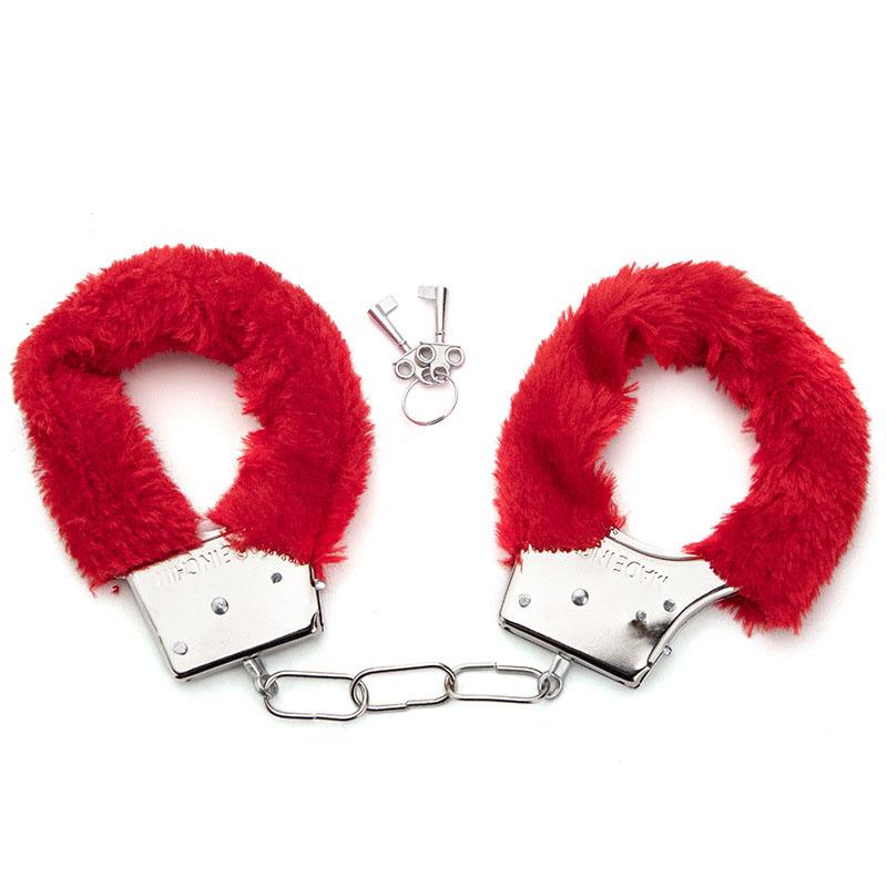 Hot Sex Toys Plush Handcuffs Sex Slaves Cosplay Flirting Bondage Cuff BDSM Sex Supplies for Adults