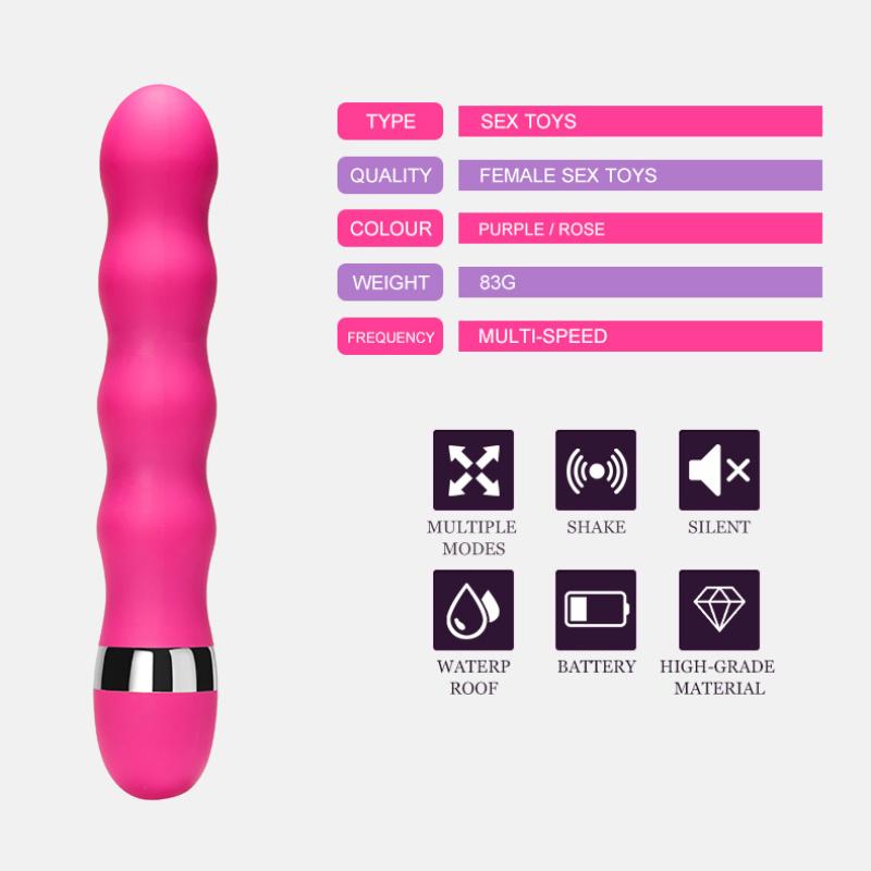 Adult clitoris and G-spot vibrator and anal dildo, multi speed dildo, pornography, male and female