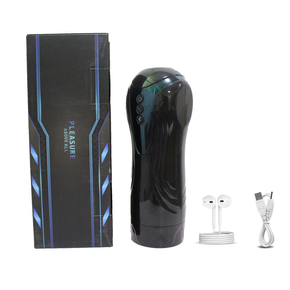 2022 Automatic retractable male masturbation cup vibrator tube masturbation product adult sex toy